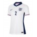 England Kyle Walker #2 Replik Heimtrikot Damen EM 2024 Kurzarm